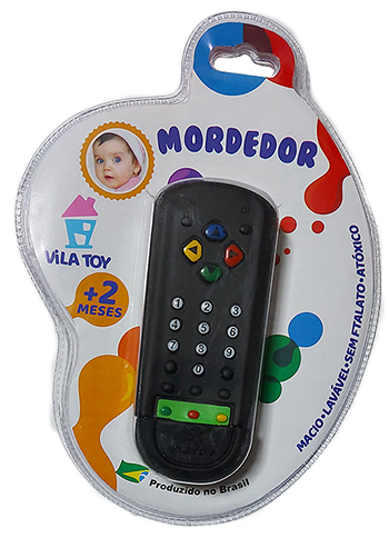 MORDEDOR VILA TOY CONTROLE REMOTO PRETO